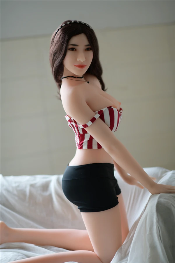 Reseña de la muñeca de amor HR Doll, realista, de tamaño natural, con piel blanca y regordeta, Halle, 165 cm