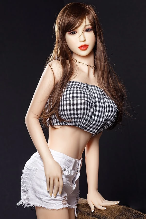 Muñeca Aibei - Muñeca sexual de tamaño real, Vicki, 165 cm, con segunda cabeza de regalo