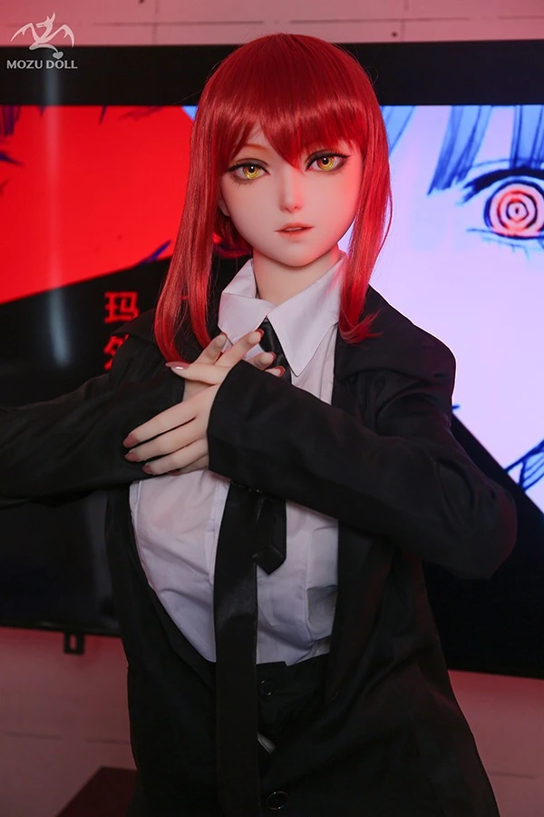 Muñeca sexual MOZU de 163 cm con el personaje de Chainsaw Man y atuendo de cortesía.