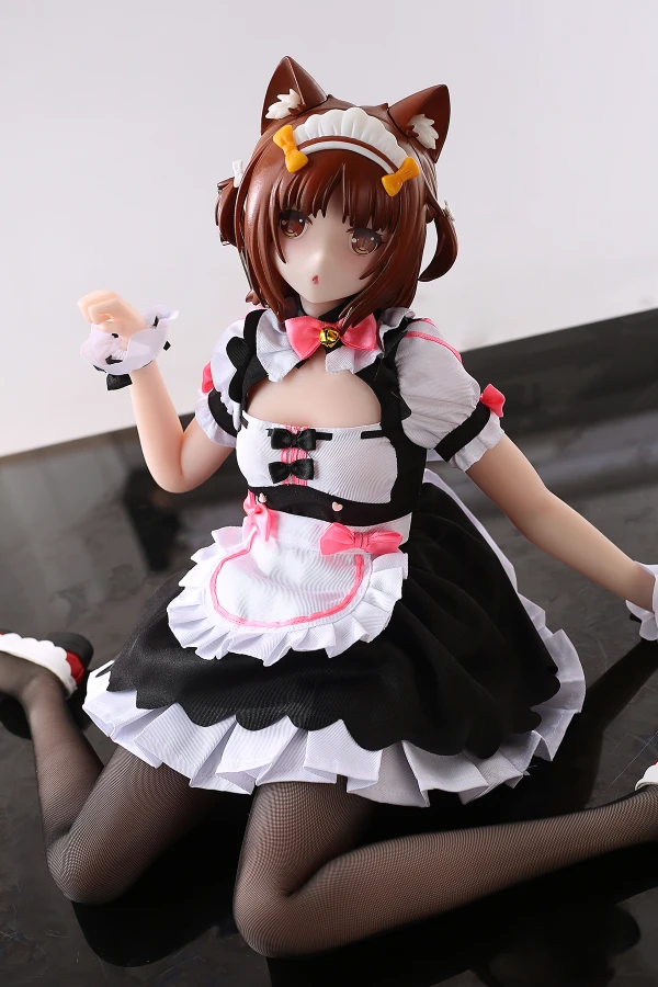 Reseña de preventa de muñecas otaku: Presentamos la muñeca sexual Nekopara Azuki de 65 cm del anime "Nikopara" con atuendo de regalo.
