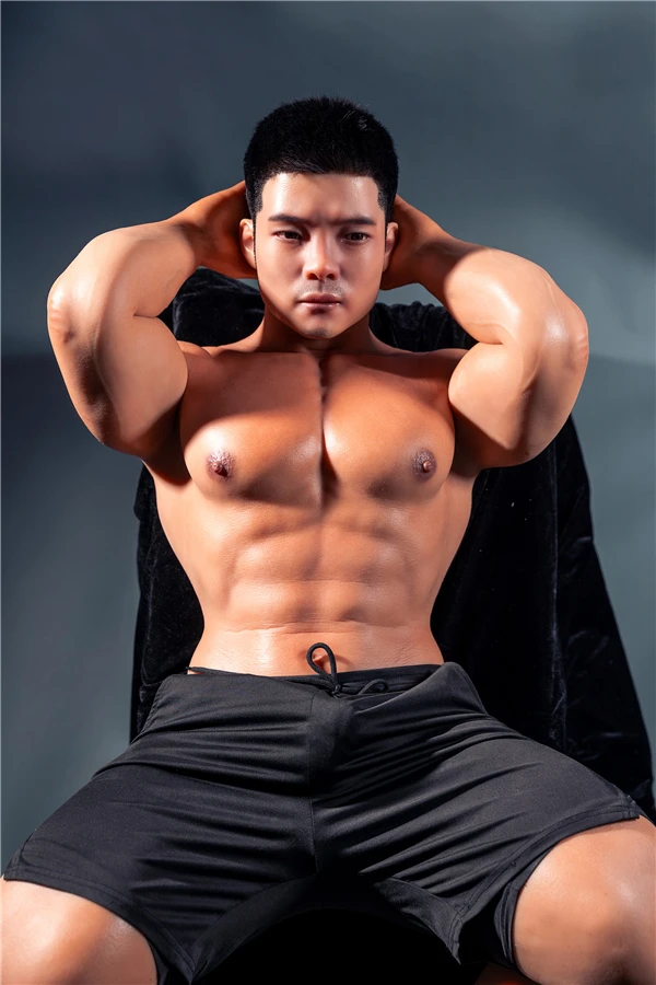 Muñeca sexual masculina Qita Doll de 170 cm (1,70 m) con conexión perfecta entre cabeza y cuerpo, mandíbula móvil y capacidad oral.