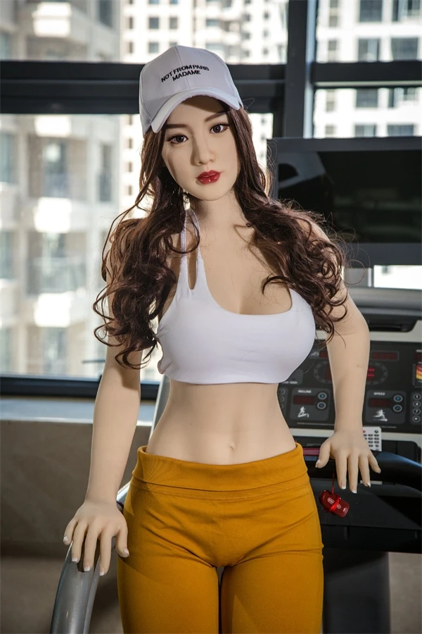 Muñeca sexual realista Alondra de 170 cm, entrenadora de fitness, de Qita