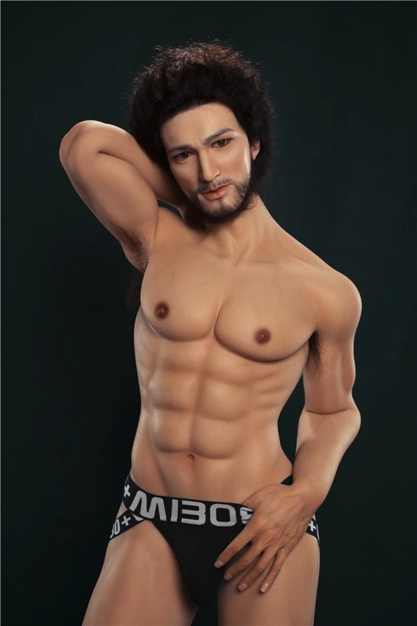 Muñeca sexual masculina madura y atlética AF Doll Lucas 160 cm 5 pies 3 pulgadas con cabeza de silicona