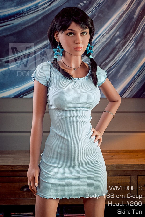 Muñeca de amor delgada y realista de tamaño natural WM Dolls Dylan de 166 cm, incluye una segunda cabeza gratis