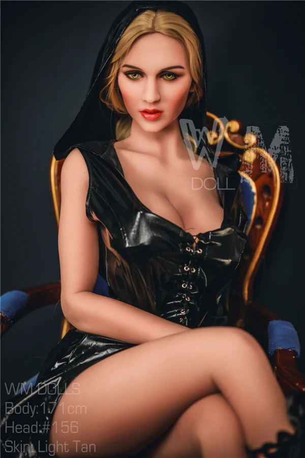 Muñeca sexual femenina rubia realista de tamaño natural Dayana de 171 cm de WM Dolls 2020 con segunda cabeza de regalo