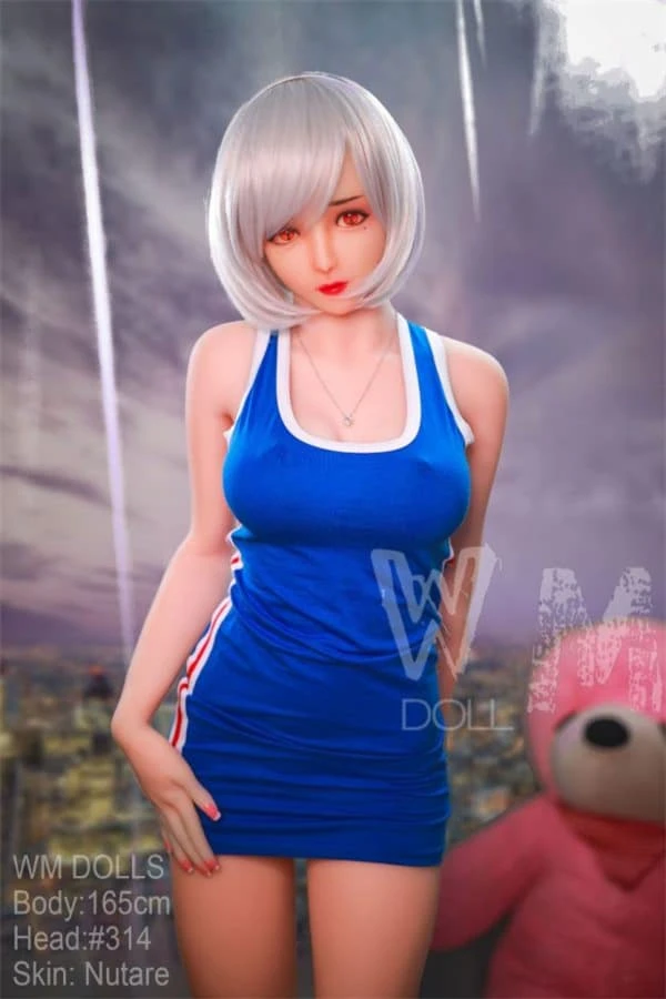 Muñeca sexual WM Dolls Adelyn de 165 cm, realista, hermosa y atractiva, con un gran trasero y una segunda cabeza de cortesía.