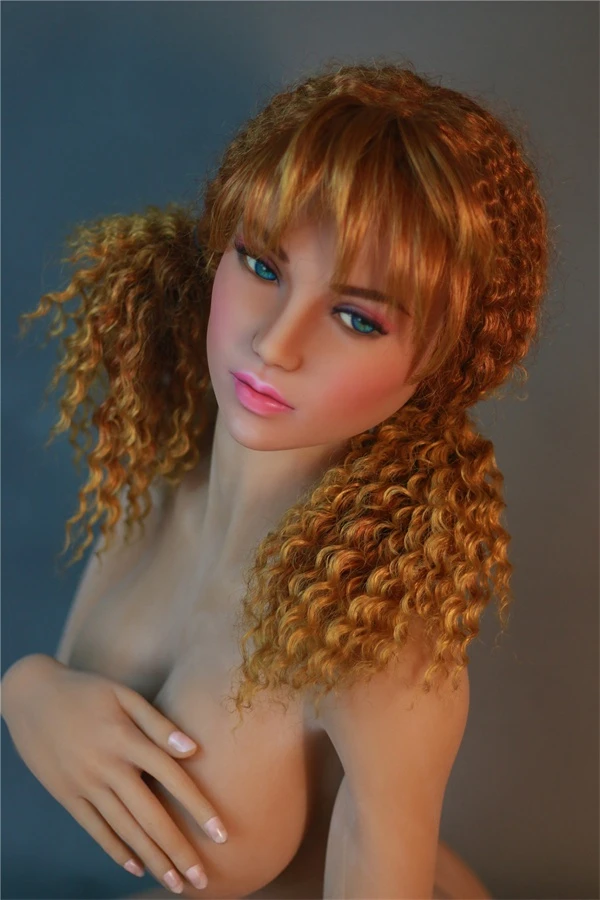 SMDOLL Adriana 146cm El epítome de las muñecas sexuales rubias y rizadas realistas