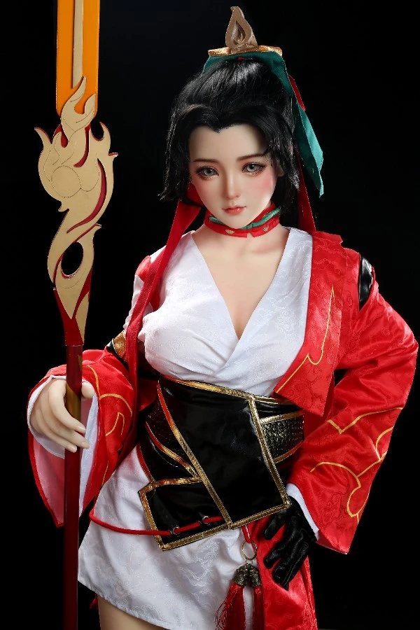 Reseña de la muñeca sexual de seducción MeSe Doll Aria de 157 cm con cabeza de silicona y disfraz